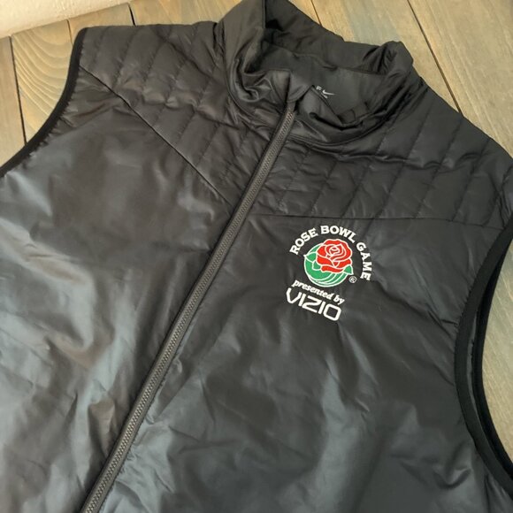 2012 Rose Bowl Game Vest Nike Golf Therma-Fit - Wisconsin Oregon Mens XL (D9) - Picture 2 of 9